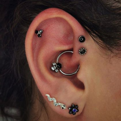 Inspira Es De Piercings Na Orelha Nariz E Boca Blog Tattoo Me