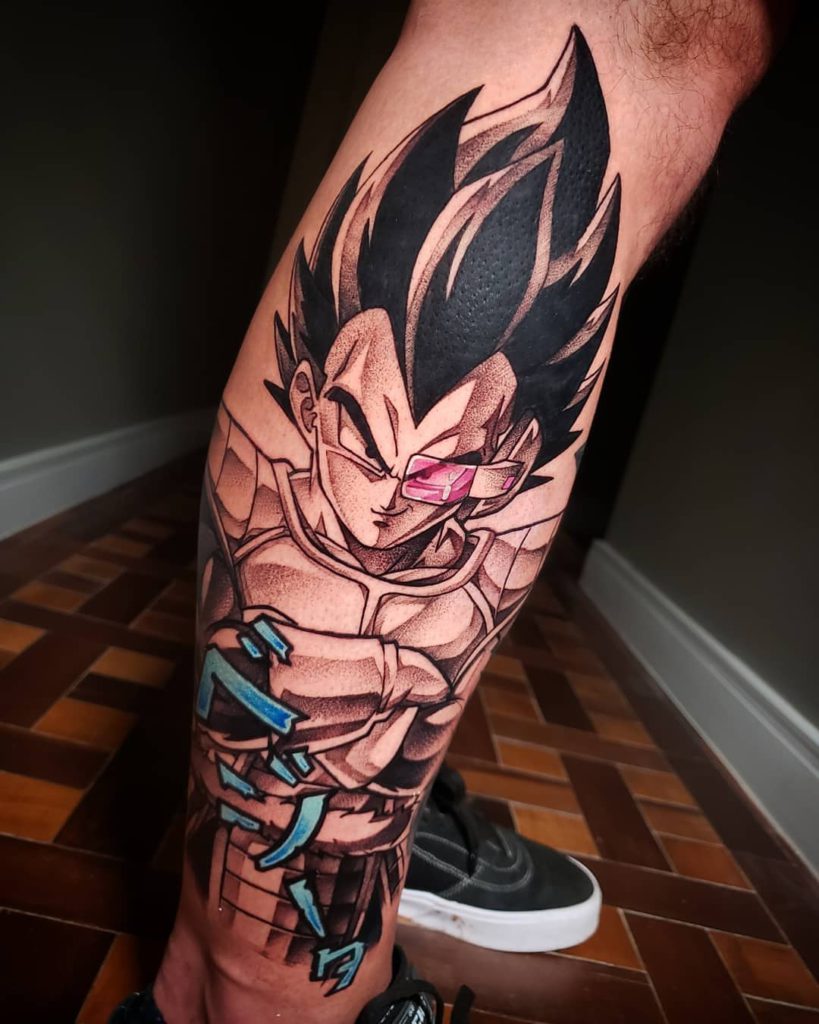 Foto de tatuagem feita por Júnior Reis (@juniorreistattoo)