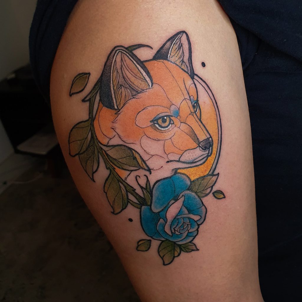 Foto de tatuagem feita por Eder Antunes (@ederantunestattoo)