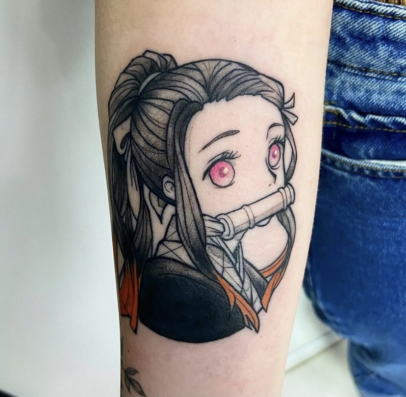 Foto de tatuagem feita por Andreia Mine (@andreiamine)