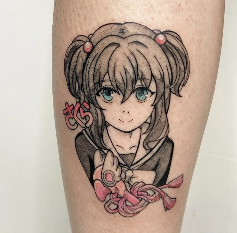 Foto de tatuagem feita por Andreia Mine (@andreiamine)