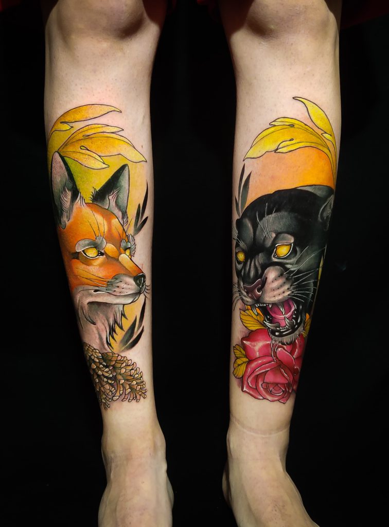 Foto de tatuagem feita por Gabriel Weigert (@gabrielwtattoo)