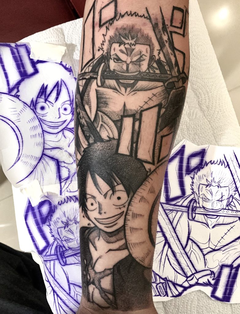 Foto de tatuagem feita por Gabriel Andrade (@gabrielandradetattoo)