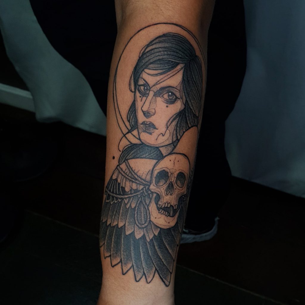 Foto de tatuagem feita por Eder Antunes (@ederantunestattoo)