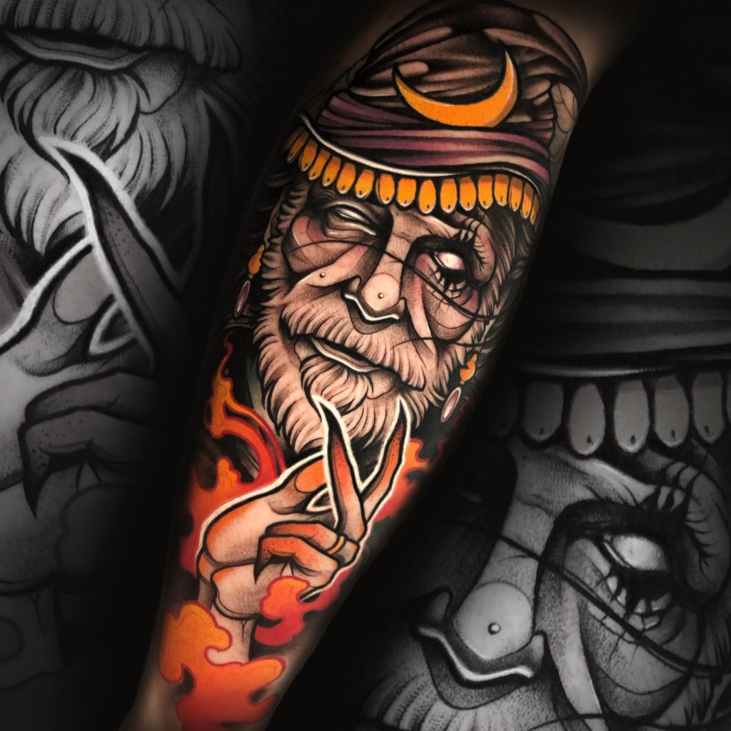 Foto de tatuagem feita por Sthefano Ribeiro (@sthefanoribeirotattoo)