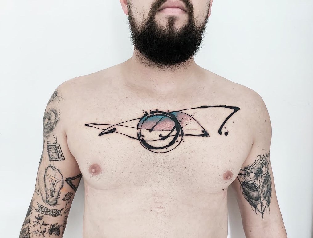 Tatuagens masculinas - fotos de obras de mestres