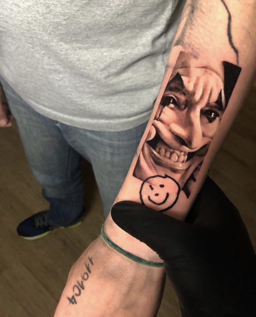 Foto de tatuagem feita por Fidel Teles (@ftelestattoo)