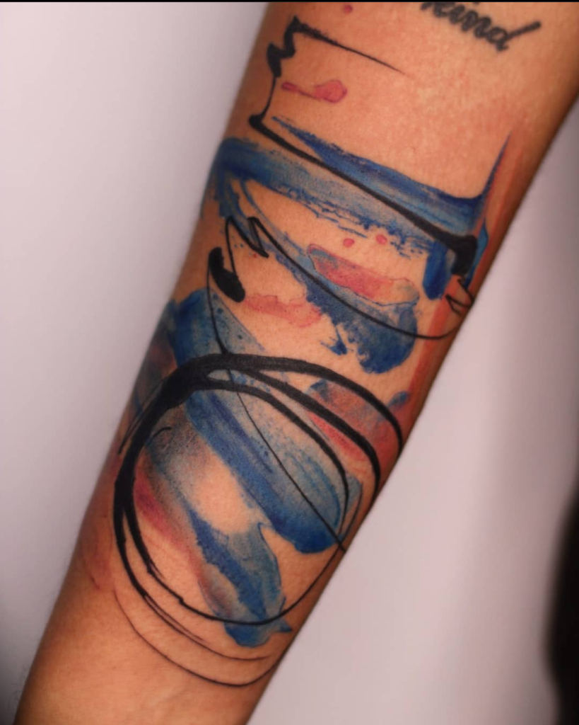 Foto de tatuagem feita por Yasmin Coiado (@ycoiado.ink)