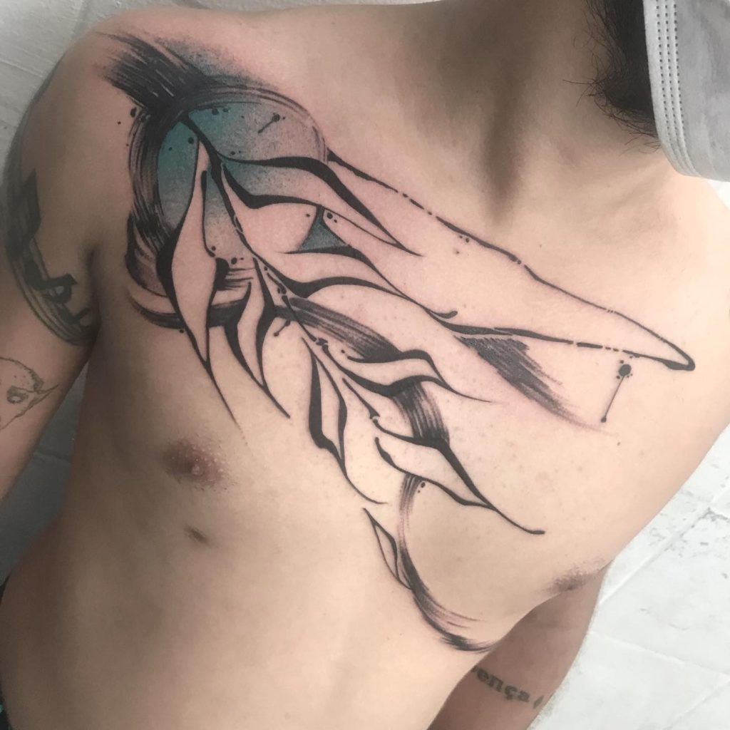 Foto de tatuagem feita por Hugo Kashihara (@hugo_kashihara)