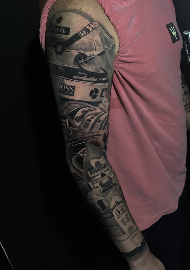 Foto de tatuagem feita por Júnior troper (@troperart)