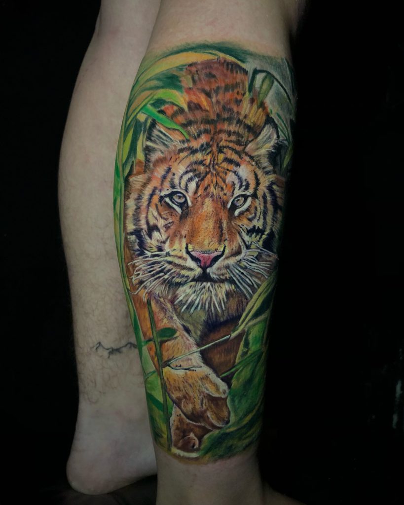 Foto de tatuagem feita por Amanda Ketlen (amandatattooart) (@amandatattooart)