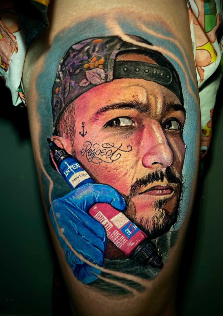 Foto de tatuagem feita por Jaka Tattoo Studio (@jakatattoostudio)