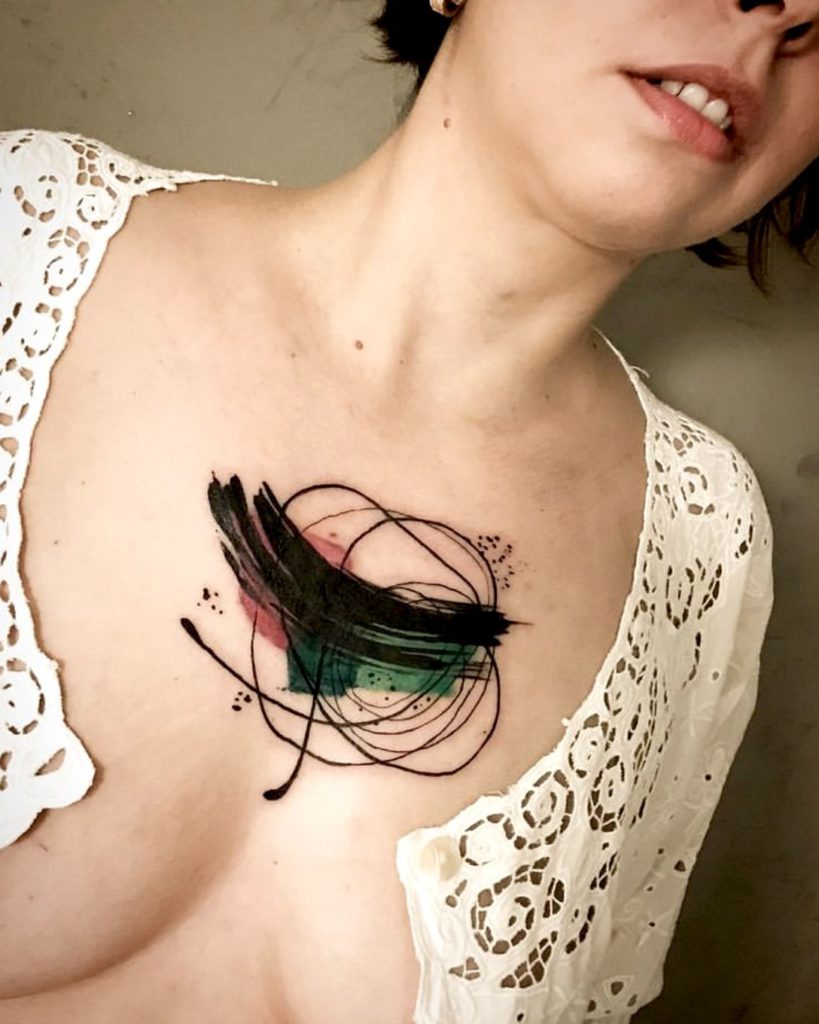 Foto de tatuagem feita por Felipe Bittar (@felipebittar)