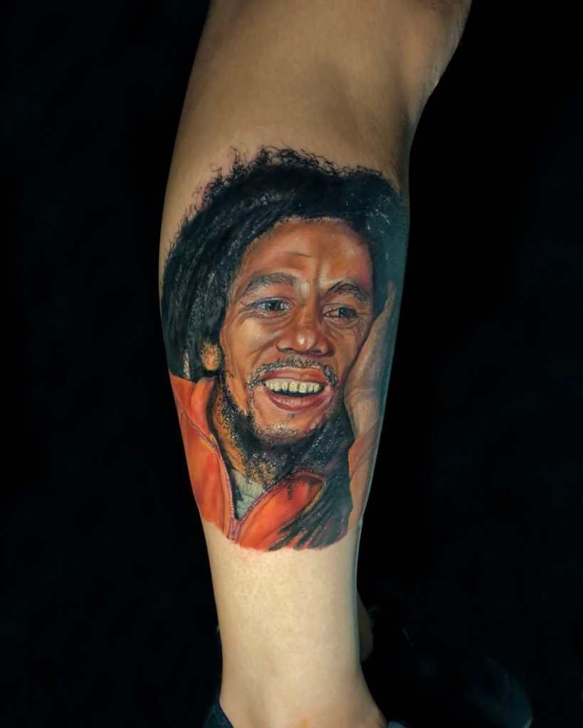Foto de tatuagem feita por Amanda Ketlen (amandatattooart) (@amandatattooart)