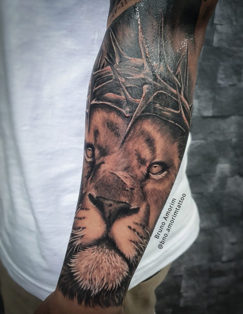 Foto de tatuagem feita por Bruno Amorim (@bno.amorimtattoo)