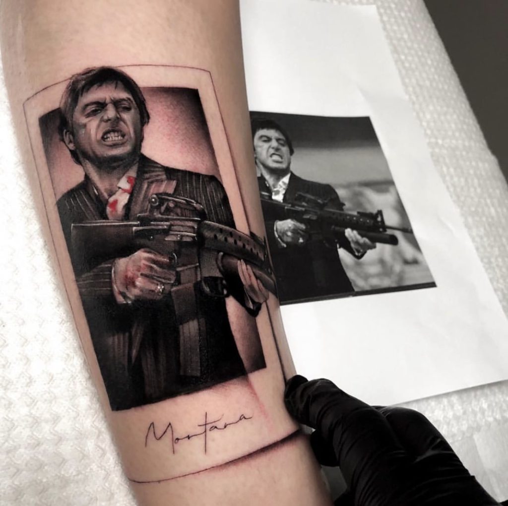 Foto de tatuagem feita por Fidel Teles (@ftelestattoo)