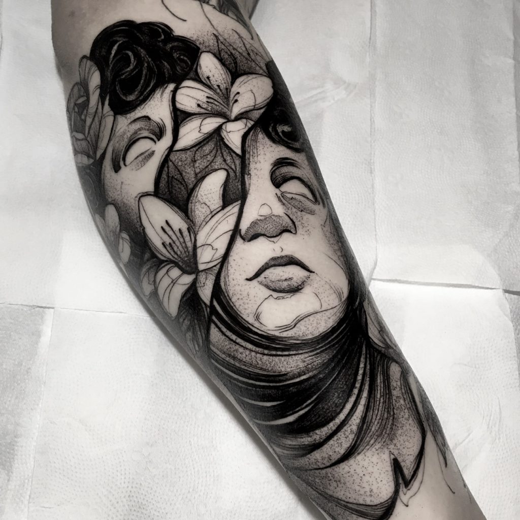 Foto de tatuagem feita por Maurício Guimarães (@mauriciog_tattoo)