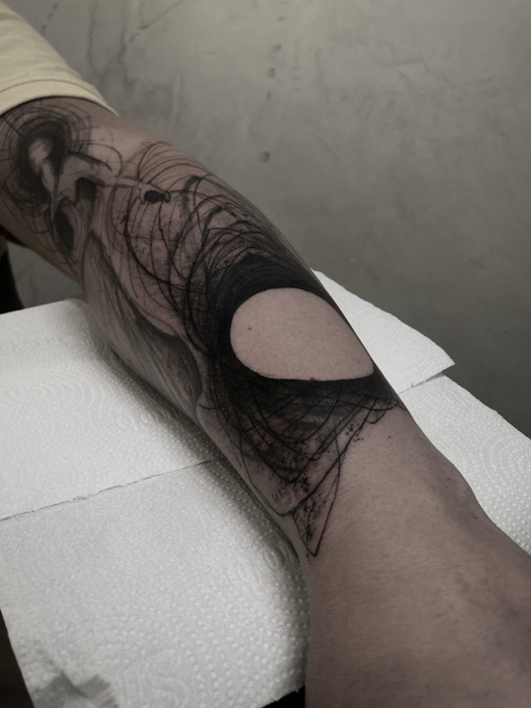 Foto de tatuagem feita por (@rodrigofernandx)