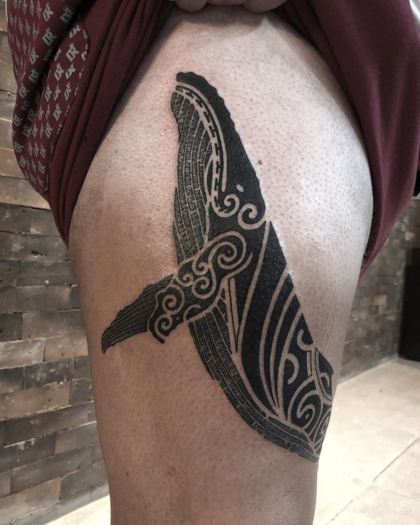 Foto de tatuagem feita por AugustoF (@pontilhismotattoo)