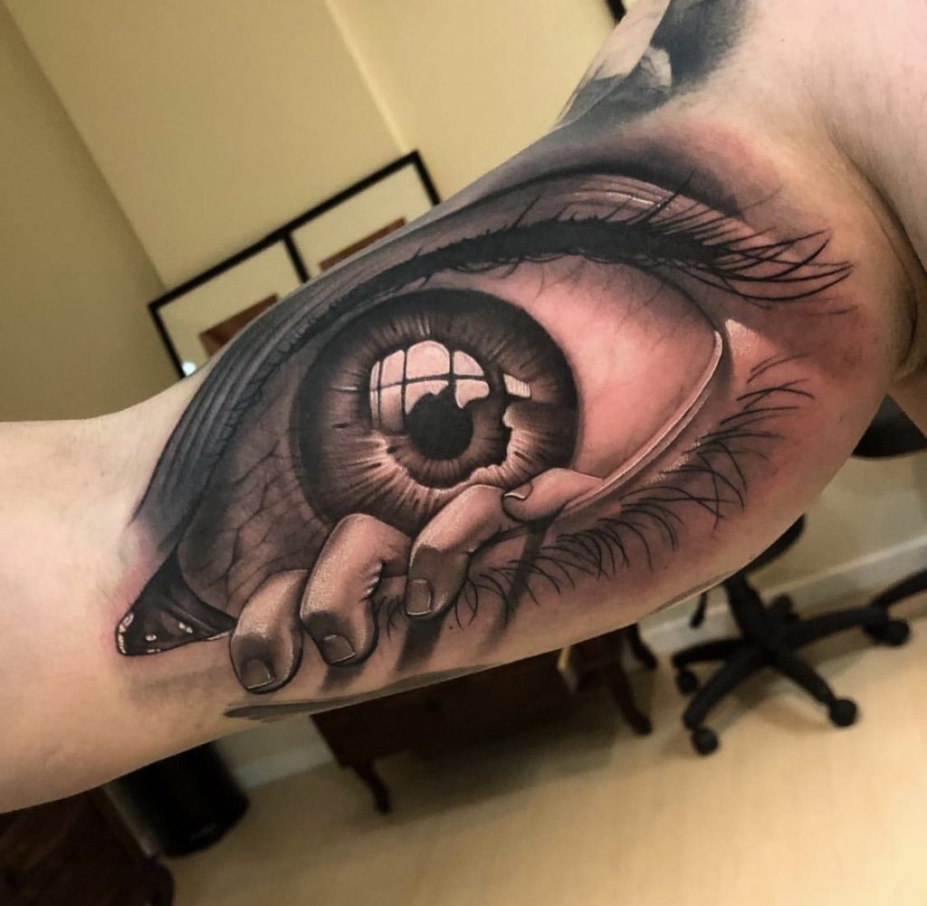Foto de tatuagem feita por Fidel Teles (@ftelestattoo)