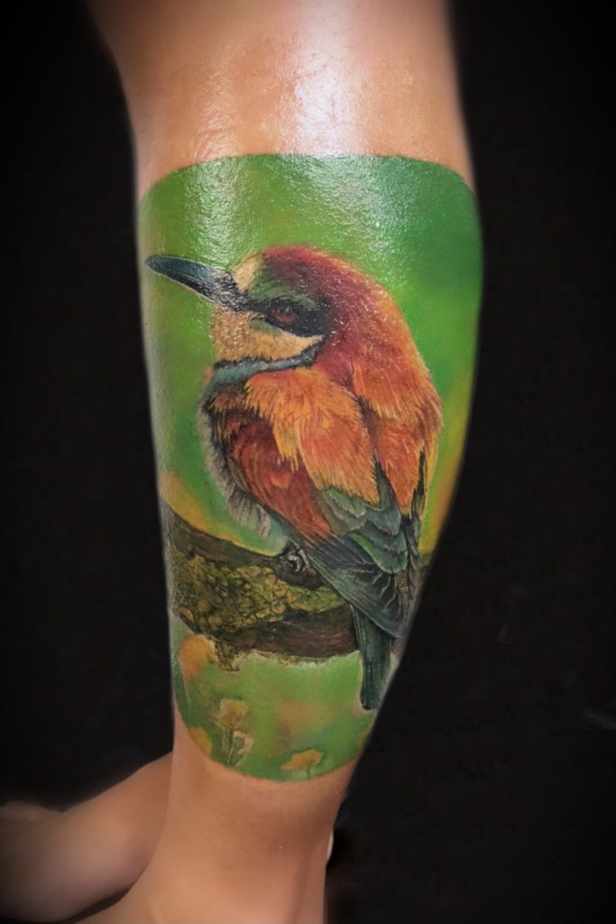 Foto de tatuagem feita por Amanda Ketlen (amandatattooart) (@amandatattooart)