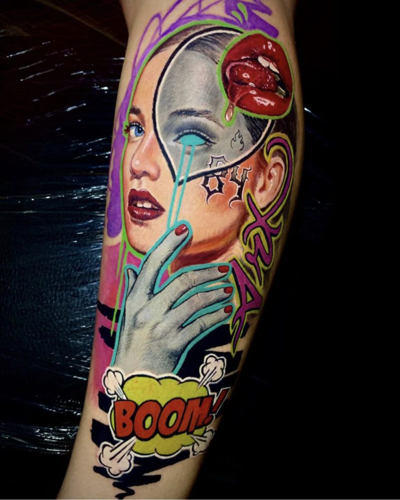 Foto de tatuagem feita por Jaka Tattoo Studio (@jakatattoostudio)