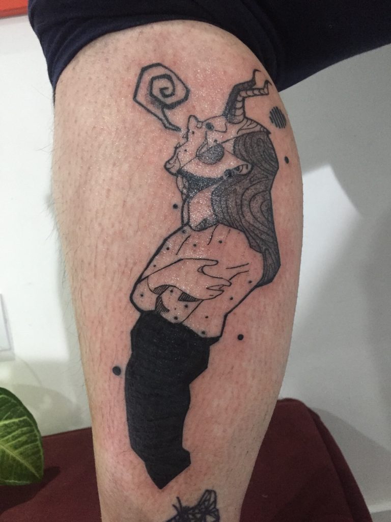 Foto de tatuagem feita por Phelipe Oliveira (@hel_ip)
