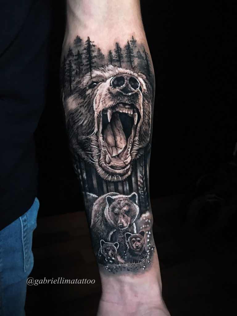 Foto de tatuagem feita por Gabriel Lima (@gabriellimatattoo)