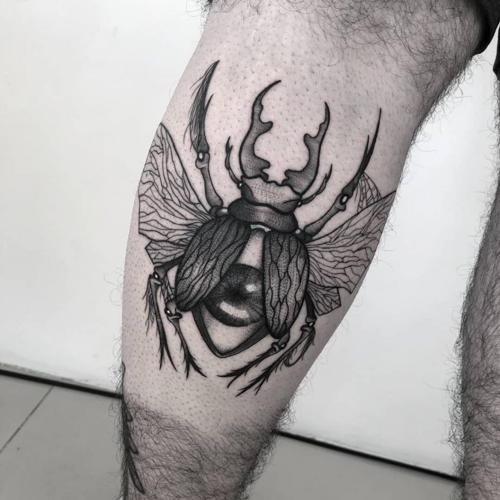 Foto de tatuagem feita por Joca (João Lucas) (@jocatattooart)
