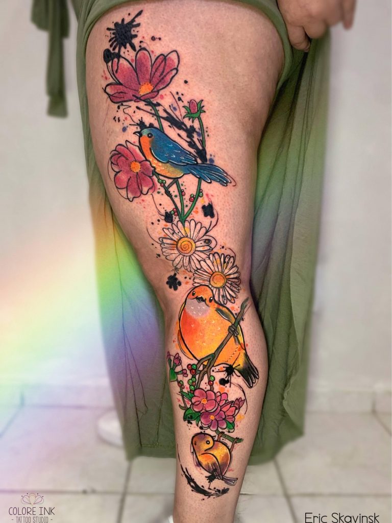 Foto de tatuagem feita por Eric Skavinsk (@ericskavinsk.tattoo)