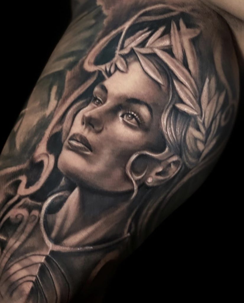 Foto de tatuagem feita por Anderson Rodolfo (@andersontattooart)