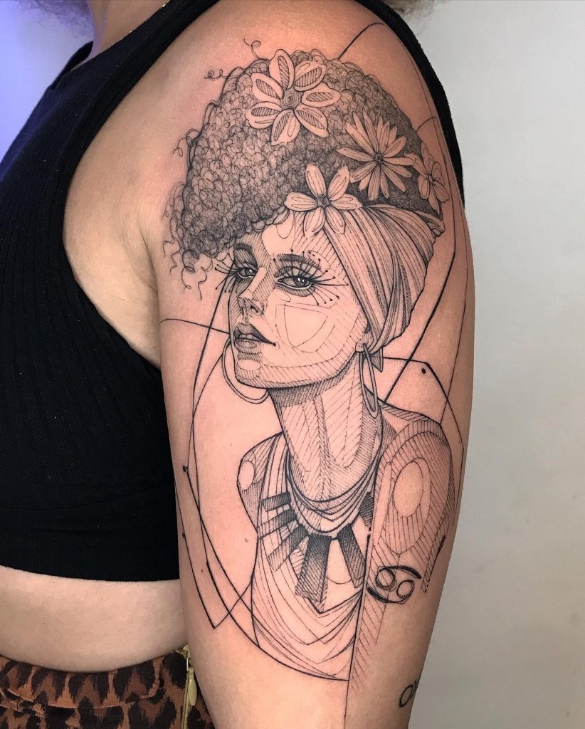 Foto de tatuagem feita por Heitor martins (@thortattoo)