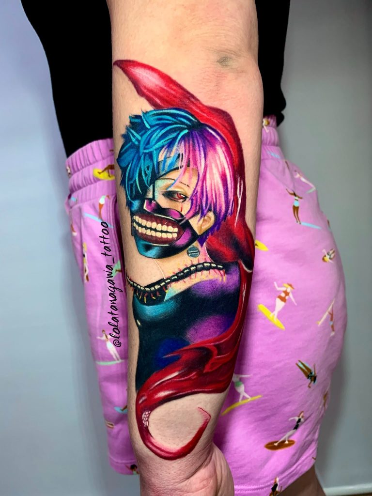 Foto de tatuagem feita por Lola Tanagawa (@lolatanagawa_tattoo)