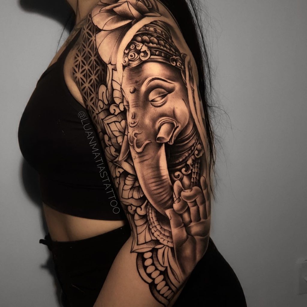 Foto de tatuagem feita por Luan Matias (@luanmatiastattoo)