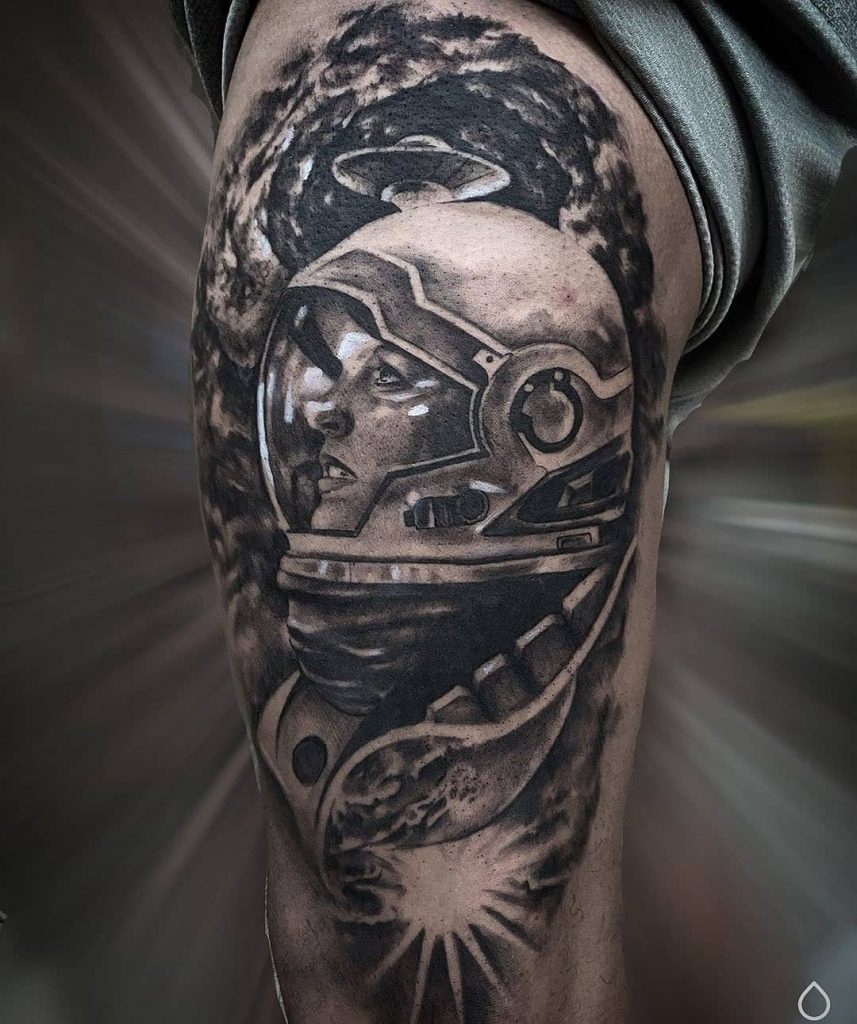 Foto de tatuagem feita por Matheus passos (@maatheuspassos)