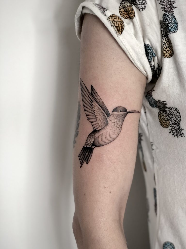 Foto de tatuagem feita por Mateus Lima (@matwsl)