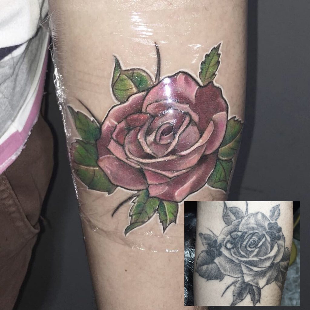 Foto de tatuagem feita por Evora Tattoo (@evoratattoo)