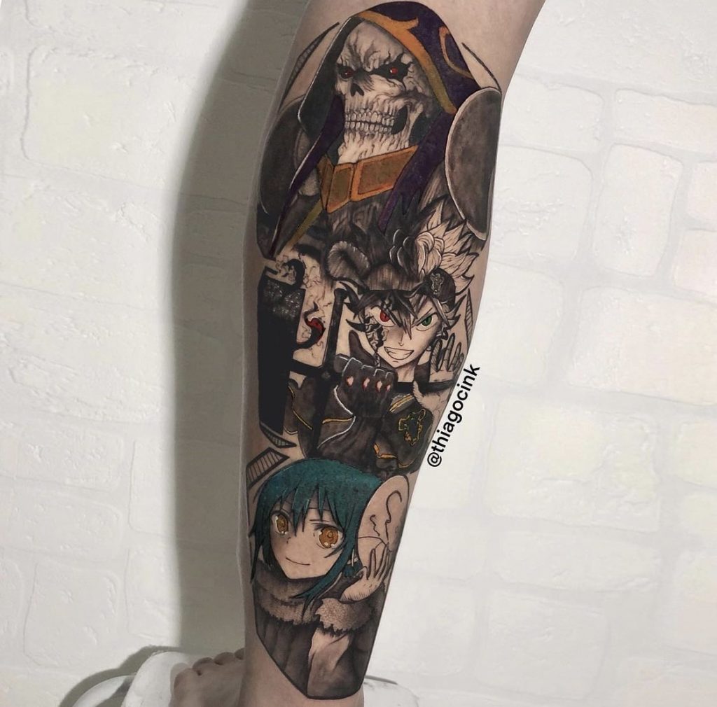 Foto de tatuagem feita por Thiago César (@thiagocink)