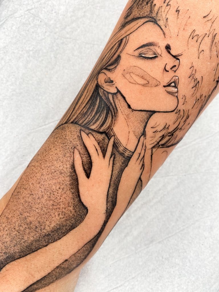 Foto de tatuagem feita por Aulus de Paula (@aulus_tattoo)