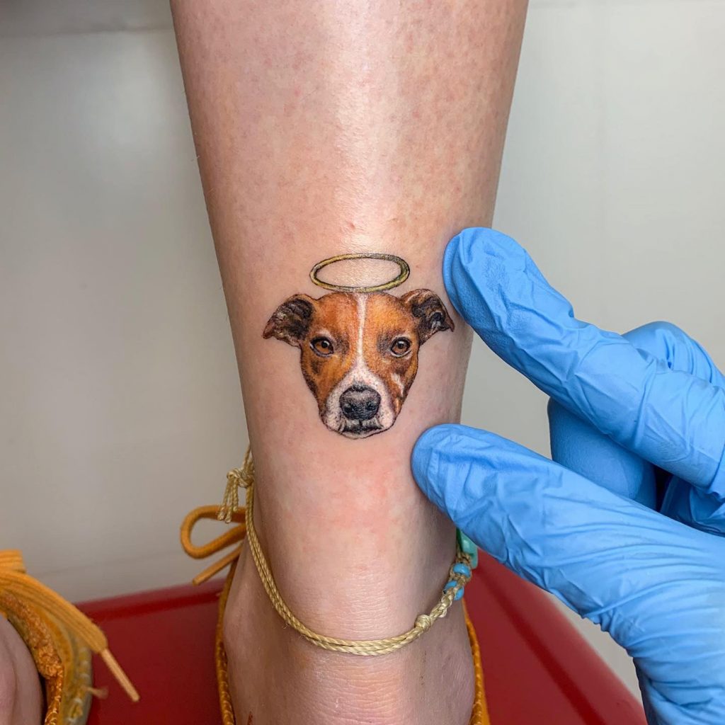 Foto de tatuagem feita por Nívea Crepaldi (@nivea.art)