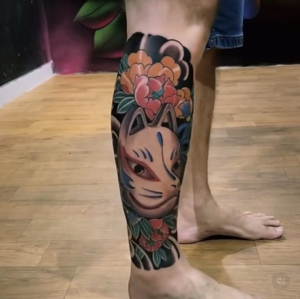 Foto de tatuagem feita por Fay (@faytattoo)