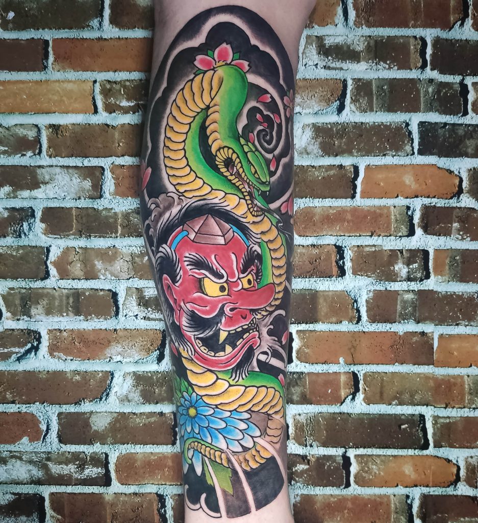 Foto de tatuagem feita por Têco Tattoo (@t)