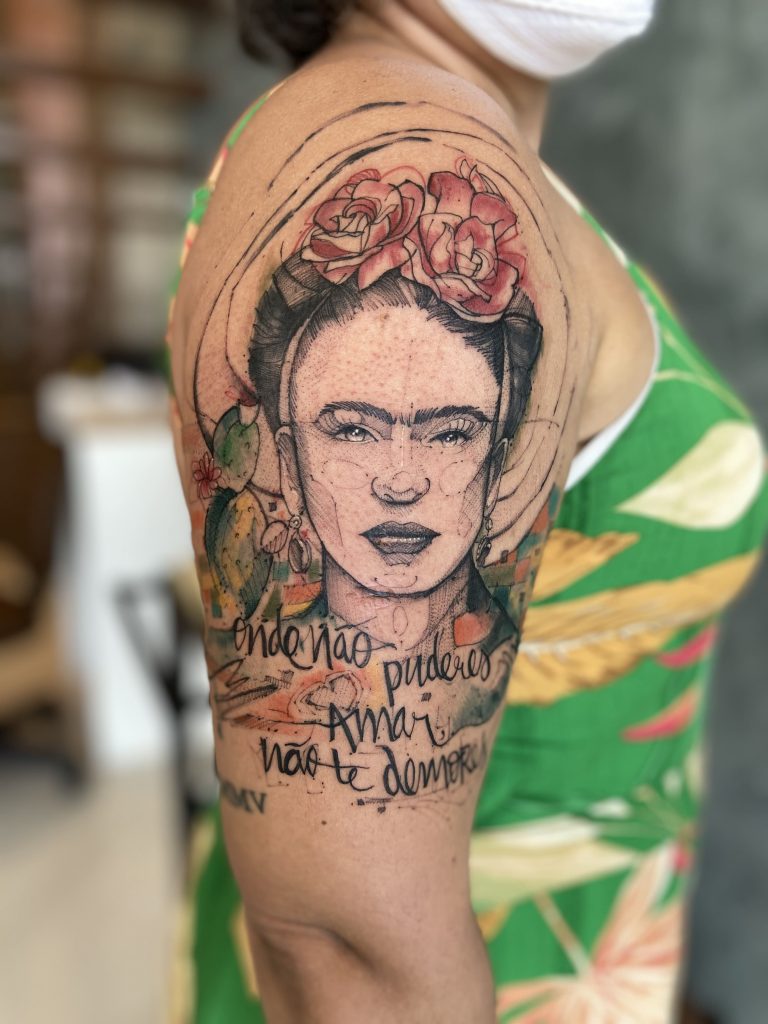 Foto de tatuagem feita por Erick torrez (@ericktorrez.tattooart)