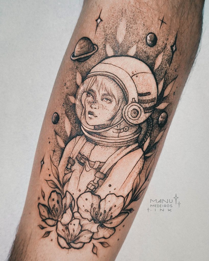 Foto de tatuagem feita por Manu Medeiros (@manumedeiros.ink)