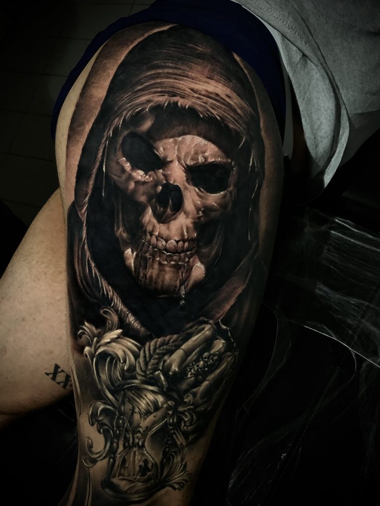 Foto de tatuagem feita por Rafael Schreiber (@rafael_inked)
