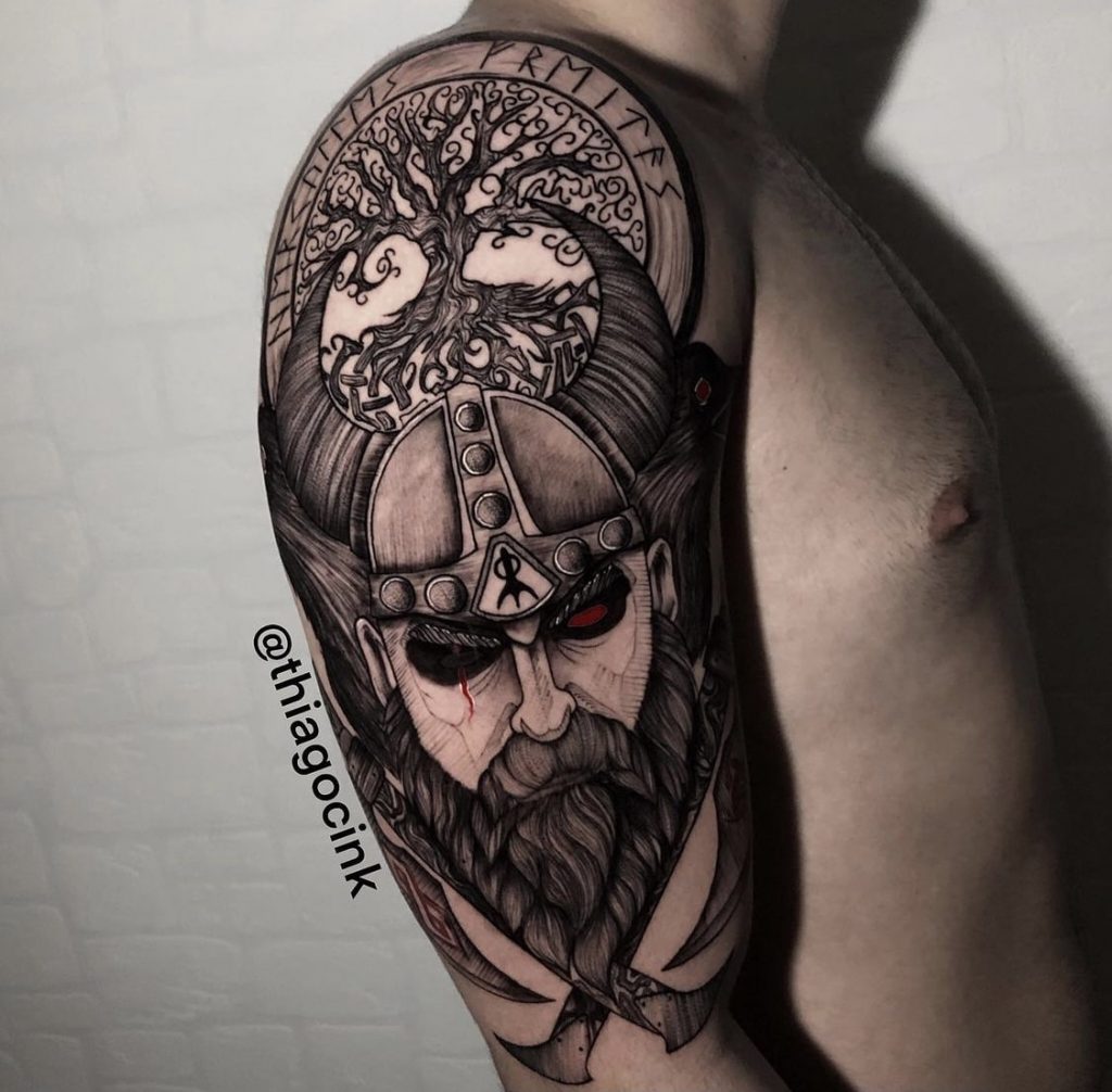 Foto de tatuagem feita por Thiago César (@thiagocink)