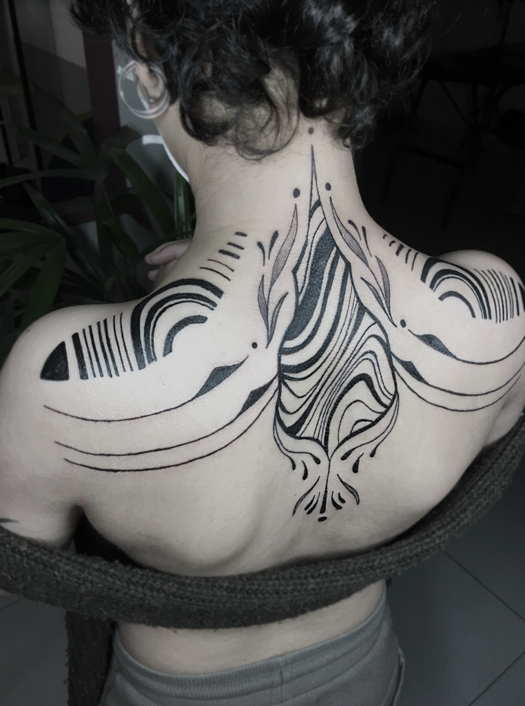 Foto de tatuagem feita por Lorena Melo (@lorenamelo_ink)
