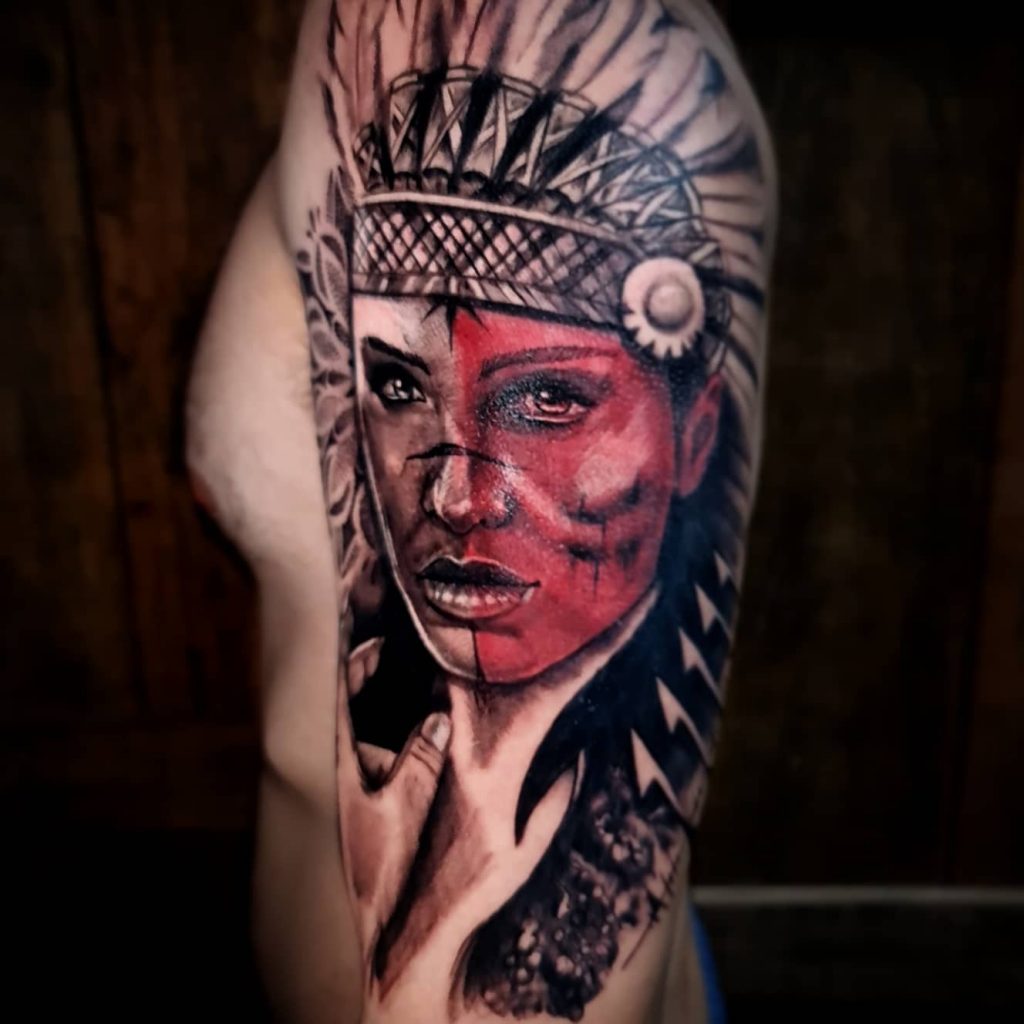 Foto de tatuagem feita por Guilherme Oliveira (@guipaistattoo)