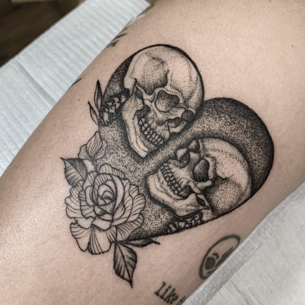 Foto de tatuagem feita por Luana Hansen (@luanahansentattoo)