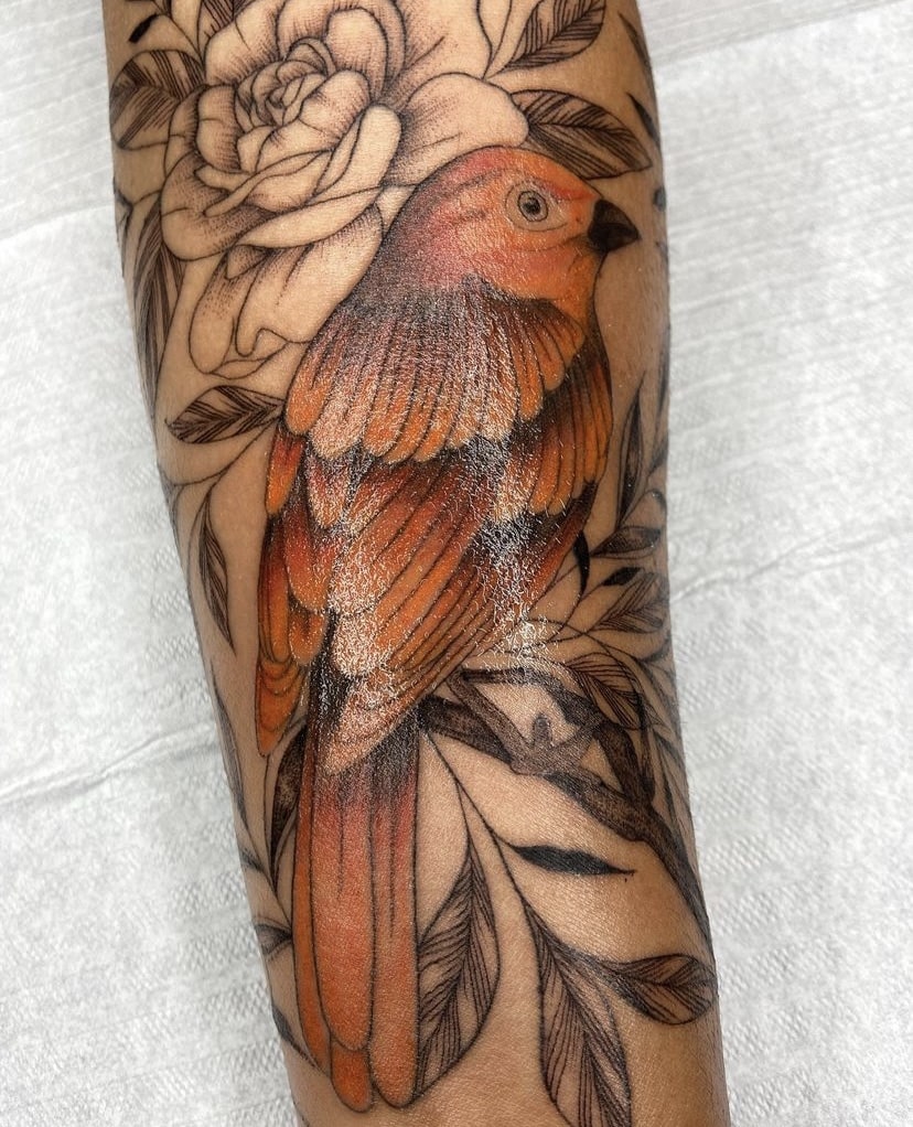 Foto de tatuagem feita por Nécyca (@necyca)